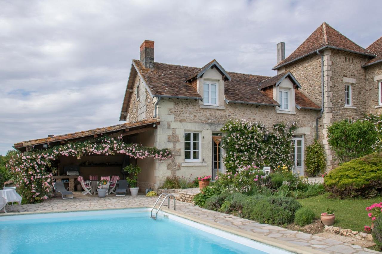 Chambres D'Hotes La Pocterie Vouneuil-sur-Vienne Bagian luar foto